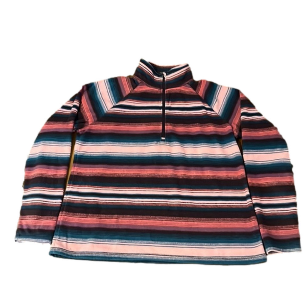 Eddie Bauer zip up fleece top